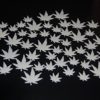 50 Piece Glow in The Dark Marijuana Weed Pot Leafs - Image 4