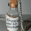 Handmade Pot Leaf Bottle Necklace - Image 3