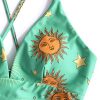 Star Sun Moon Print Bathing Suits for Woman - Image 6